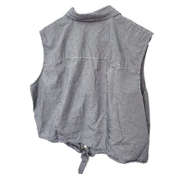 Lauren Ralph Lauren Sleeveless Button Down Top - Picture 2 of 5